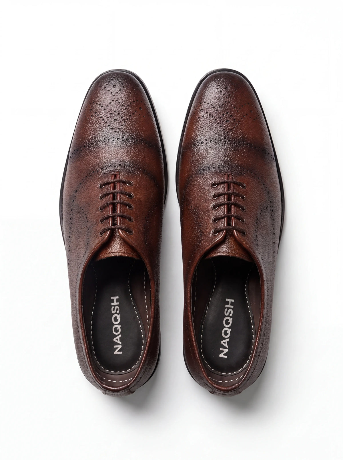 DARK BROWN BROGUE OXFORD
