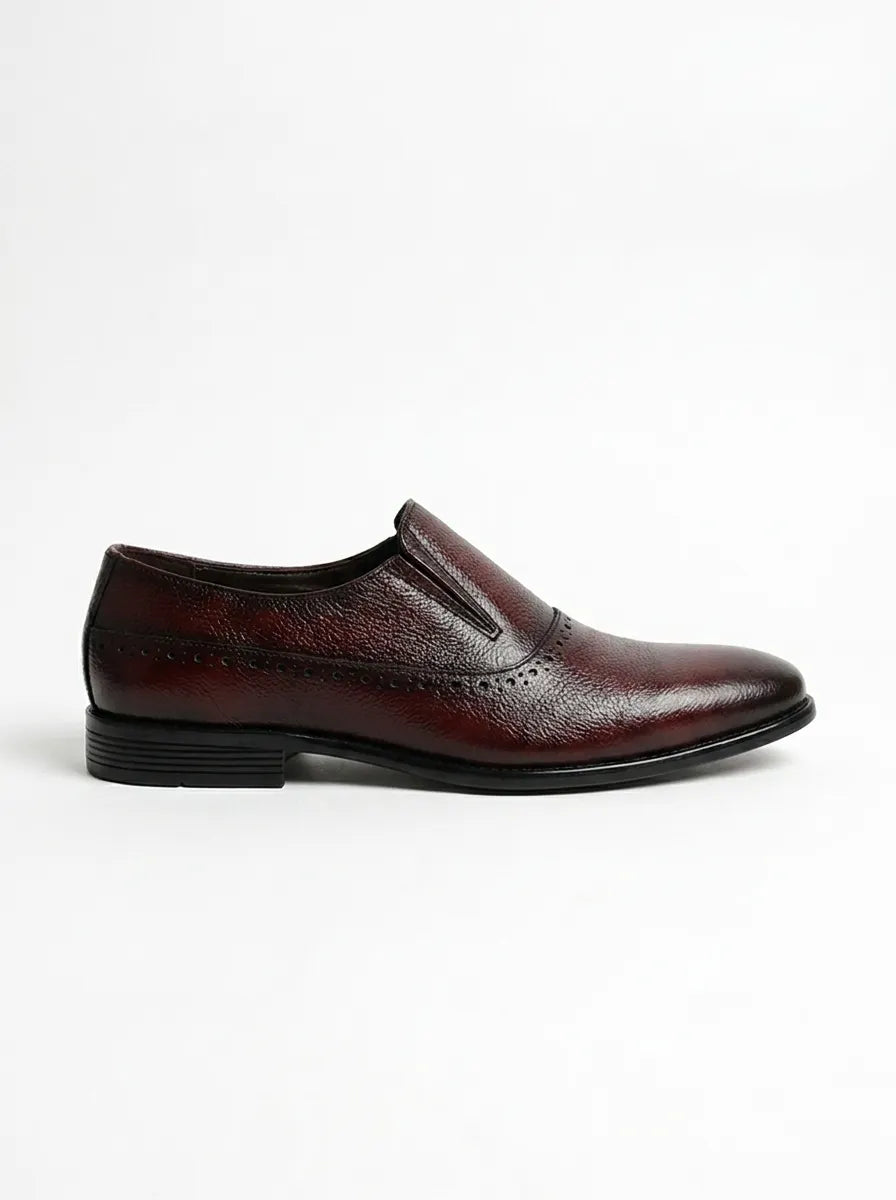 DARK GARNET MONK STRAP