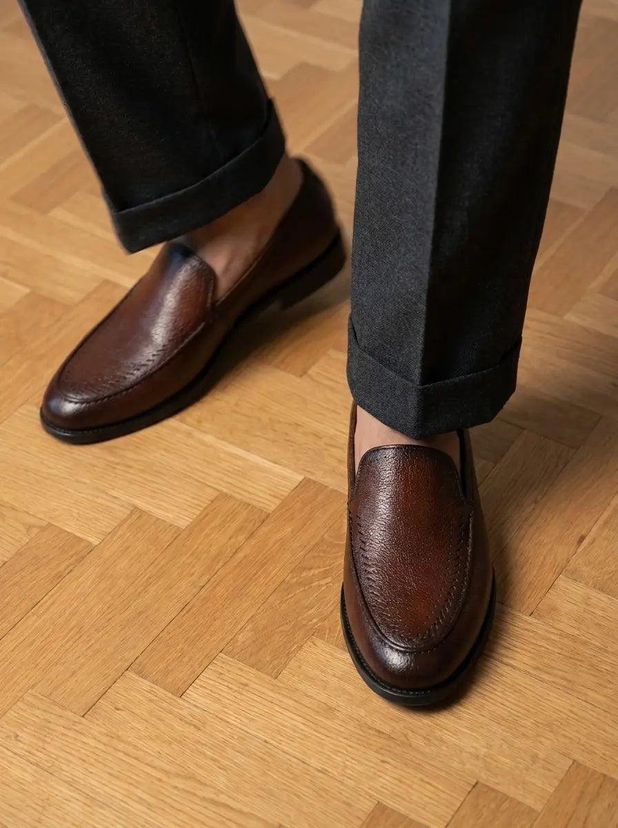 DARK GARNET CLASSIC LOAFERS