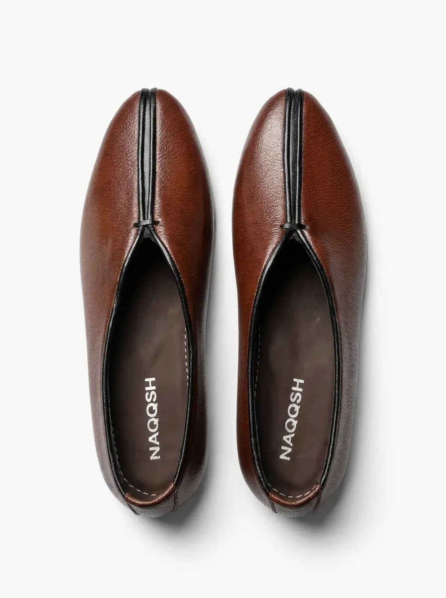 GARNET PIPED LOAFER