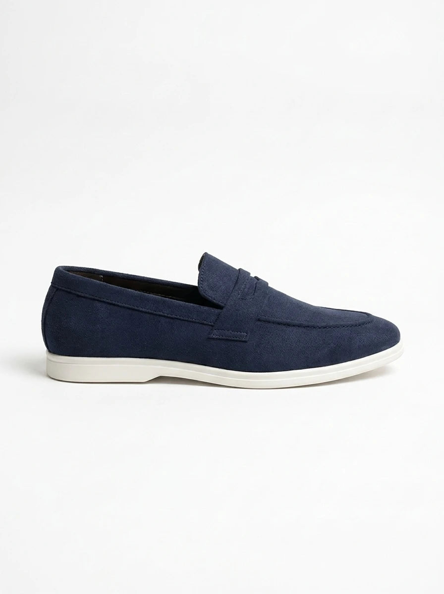 NAVY BLUE PENNY LOAFER